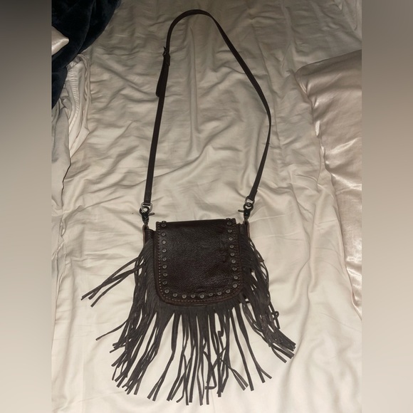 MONTANA WEST FRIDGE LEATHER PURSE LIGHTLY WORN - Picture 3 of 8